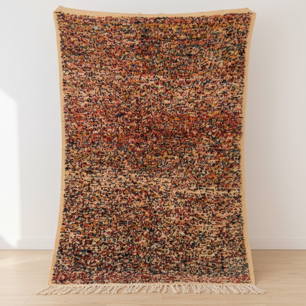 Multicolor Knotted Rug – 150 × 105 cm (59” × 41”)