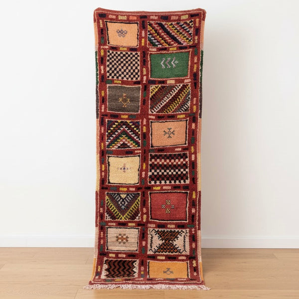 Colorful Runner Rug – 200 × 70 cm (79” × 28”)