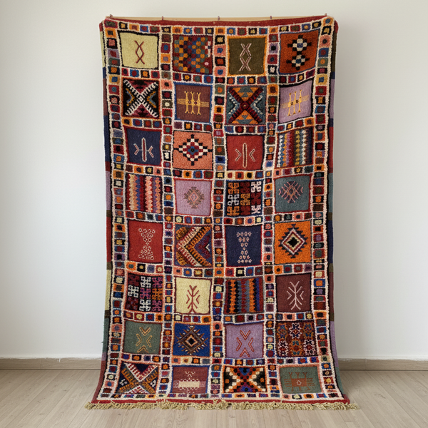 Multicolor Antique-Style Rug – 215 × 120 cm (84” × 47”