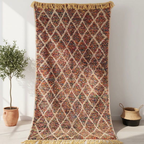 Ouaouzguiti Multicolor Rug – 115×210 cm (45×83 in