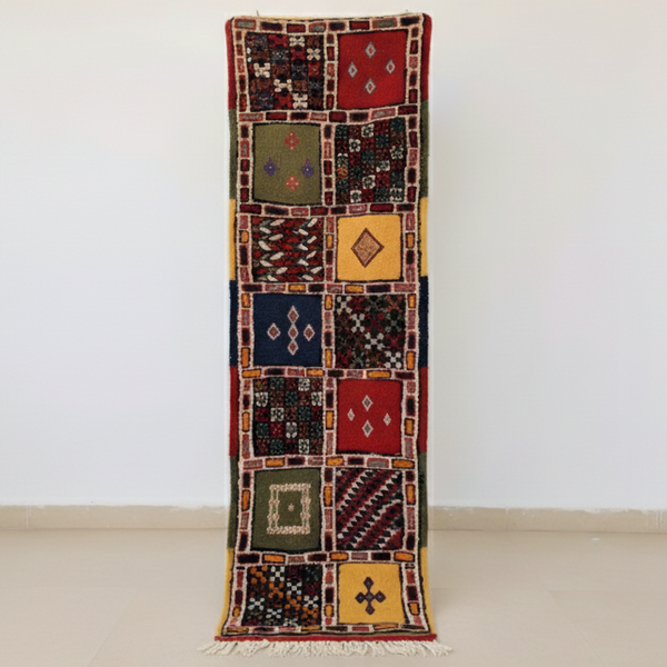 Colorful Runner Rug – 210 × 70 cm (82” × 28”)
